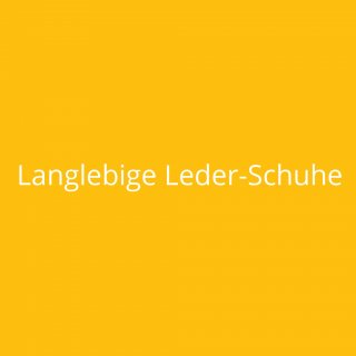 Langlebige Leder-Schuhe