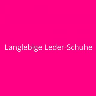 Langlebige Leder-Schuhe