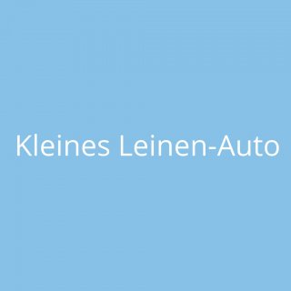 Kleines Leinen-Auto