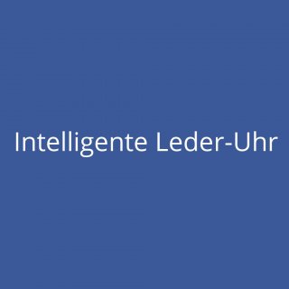 Intelligente Leder-Uhr