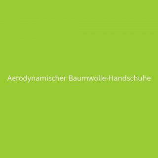 Aerodynamischer Baumwolle-Handschuhe