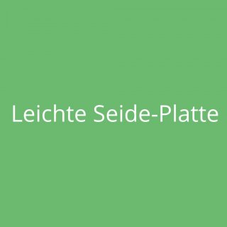 Leichte Seide-Platte