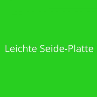 Leichte Seide-Platte