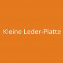 Kleine Leder-Platte