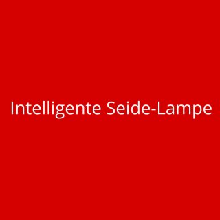 Intelligente Seide-Lampe