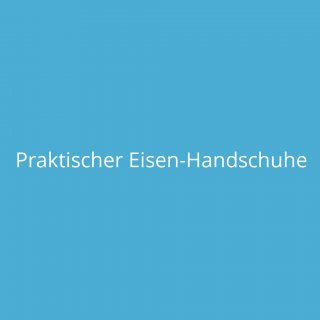 Praktischer Eisen-Handschuhe