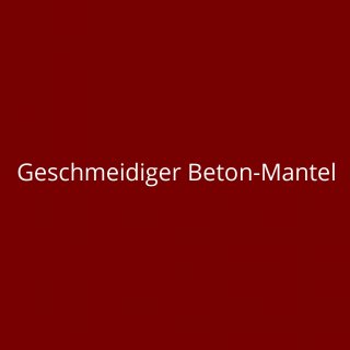 Geschmeidiger Beton-Mantel
